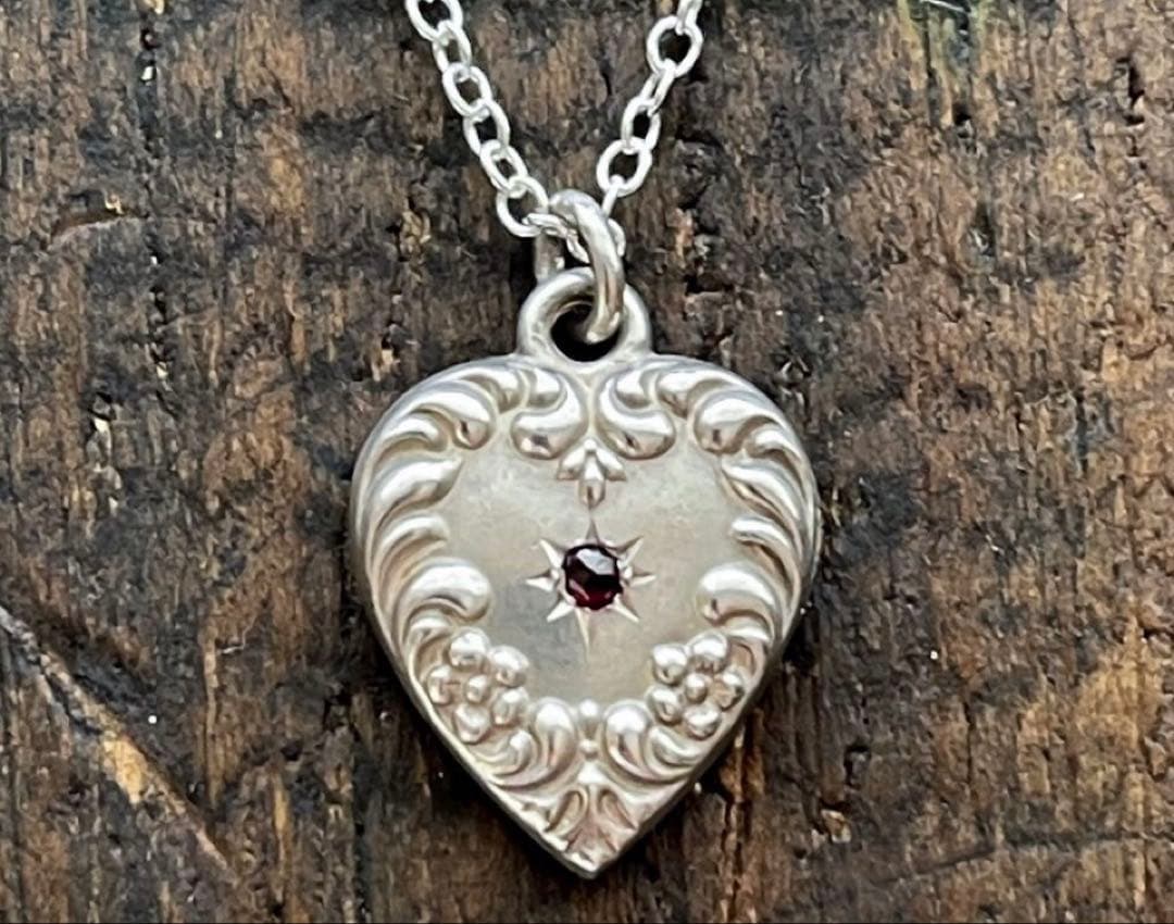 40s大戦 スウィートハートジュエリー 925 ビンテージ ペンダントトップ