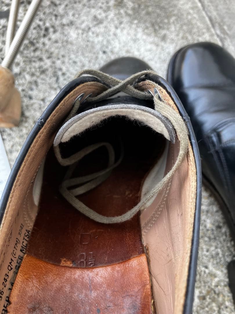 1950s US NAVY us 8.5D (US サービスシューズ ミリタリー