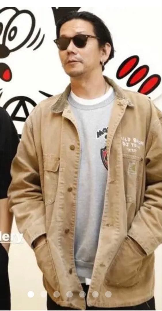 激レア 野村訓市着 裏地なしCarhartt チョアコート 100周 - メルカリ