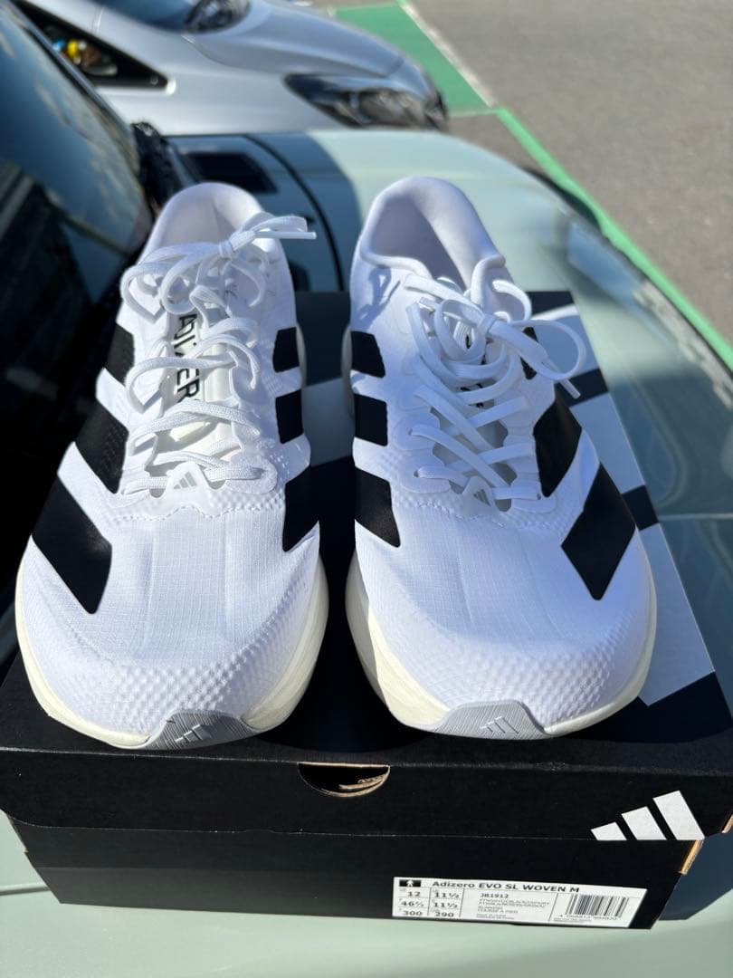 adidas アディゼロ　EVO SL ウーブン 30cm adidas ADIDAS Adizero EVO SL Woven｜OSHMAN'S ONLINE 公式通販