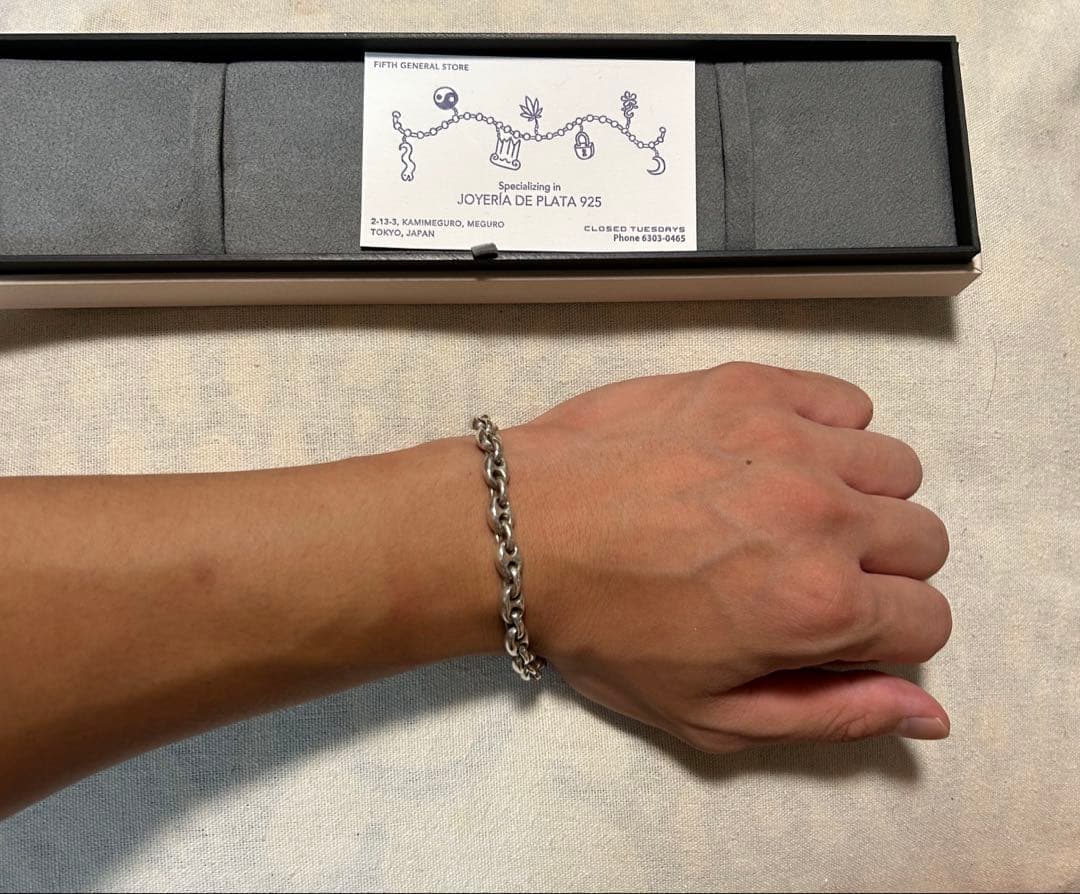Fifth general store シルバーブレスレット SP-Small - メルカリ