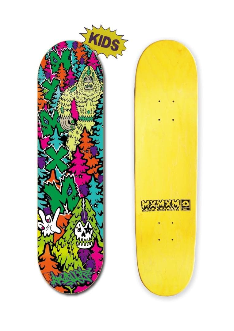 KIDS】MxMxMスケートボードデッキ7.375”【新品送料込】 - メルカリ