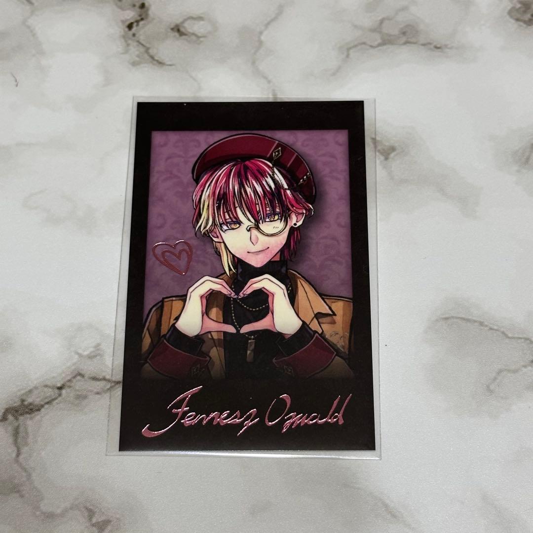 あくねこ フェネス バレンタインチェキ 悪魔執事と黒い猫 箔押し