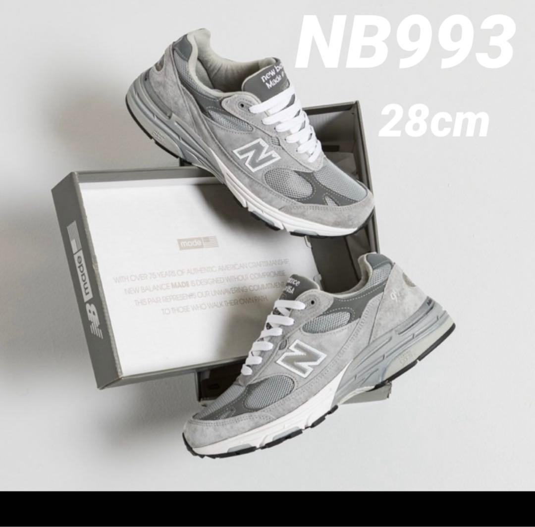 ニューバランス 993 グレー 28cm - メルカリ