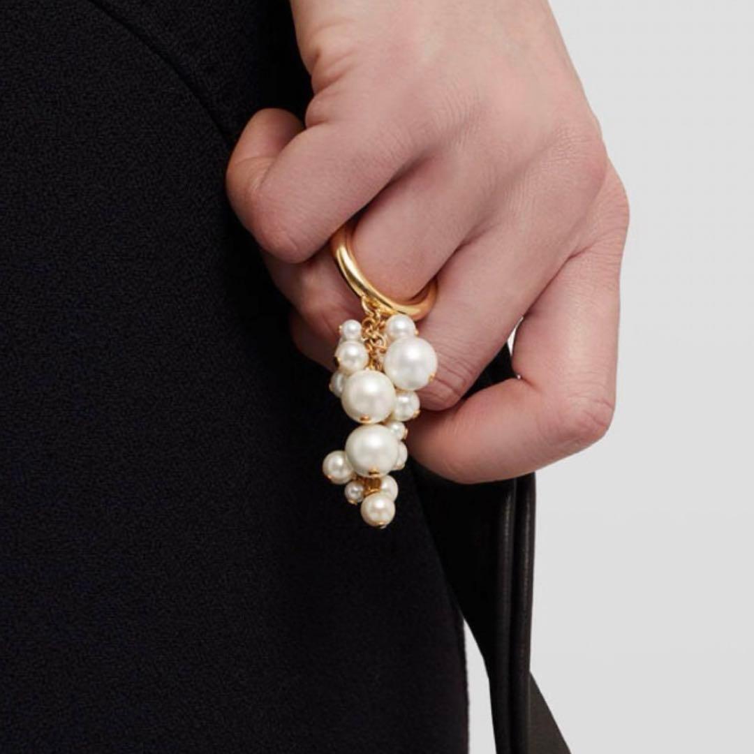 JIL SANDER 淡水パールリング - メルカリ