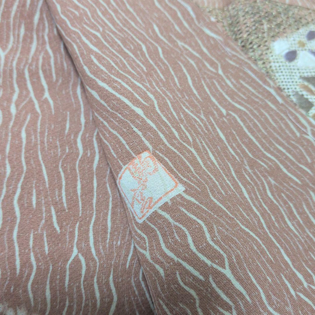 ヒューちゃん　展示会作家物　落款付下げ 楼蘭袋帯　セット　京都駒宮長着