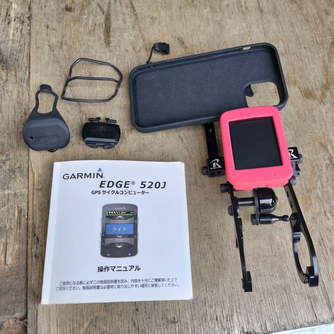 garmin edge 520j サイクルコンピューター マウント - メルカリ