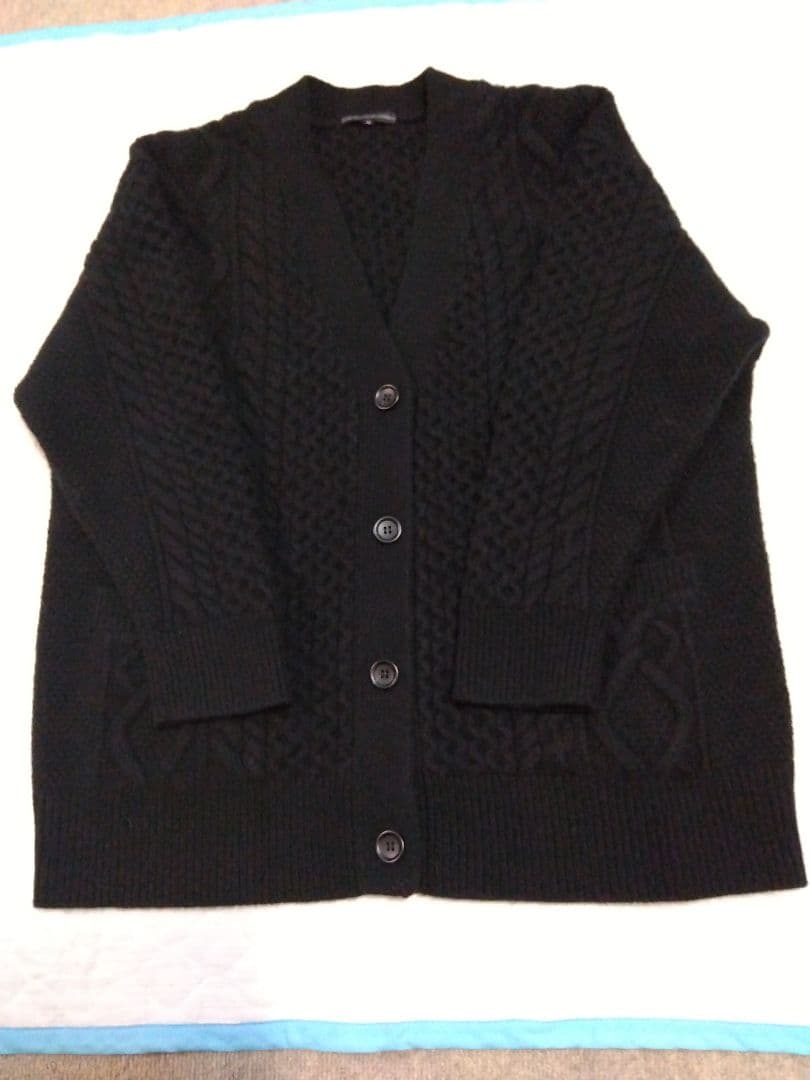 かな様専用 23区 アランパターンバルキーニットカーディガン 38 - メルカリ