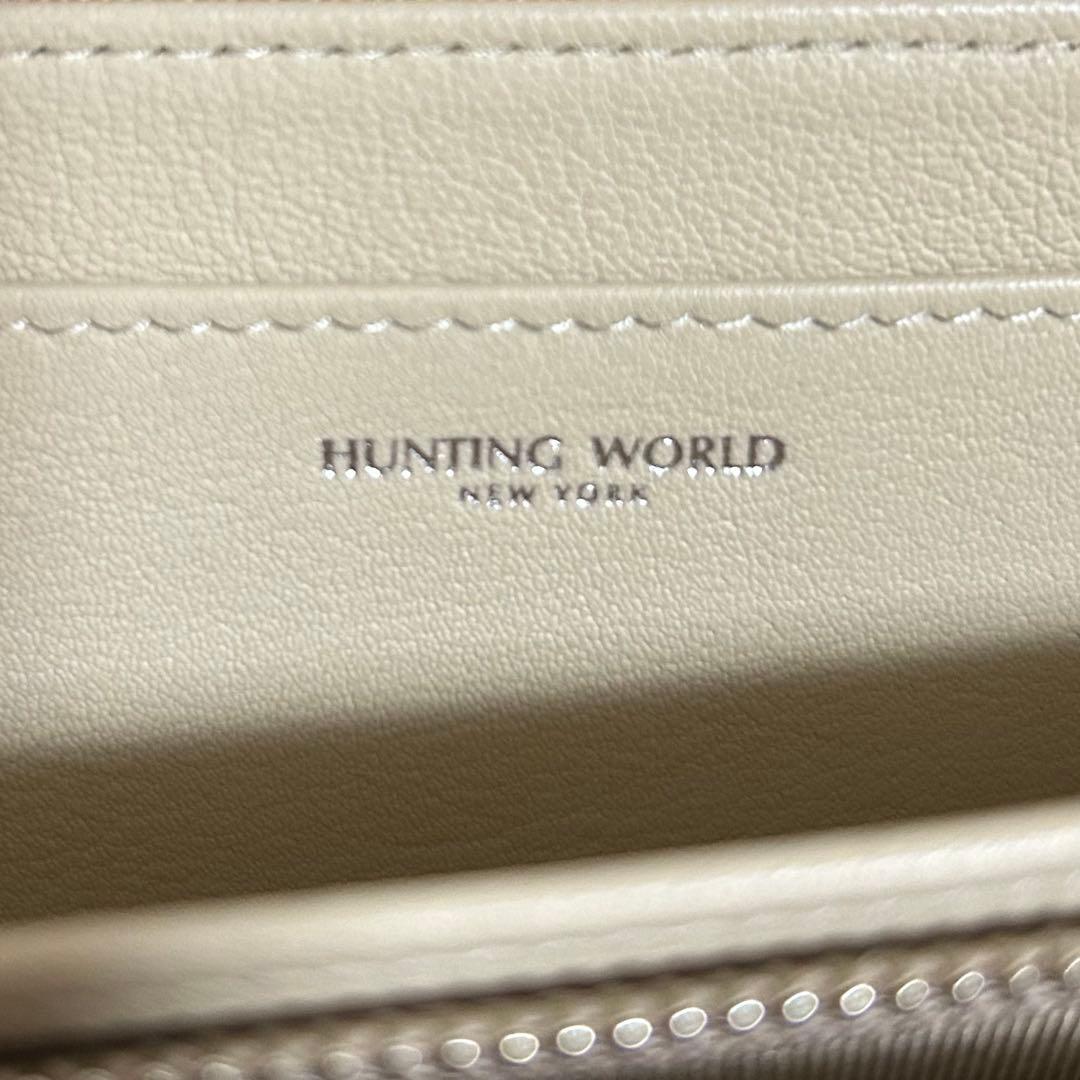 ハンティングワールド 長財布 クリームイエロー - メルカリ