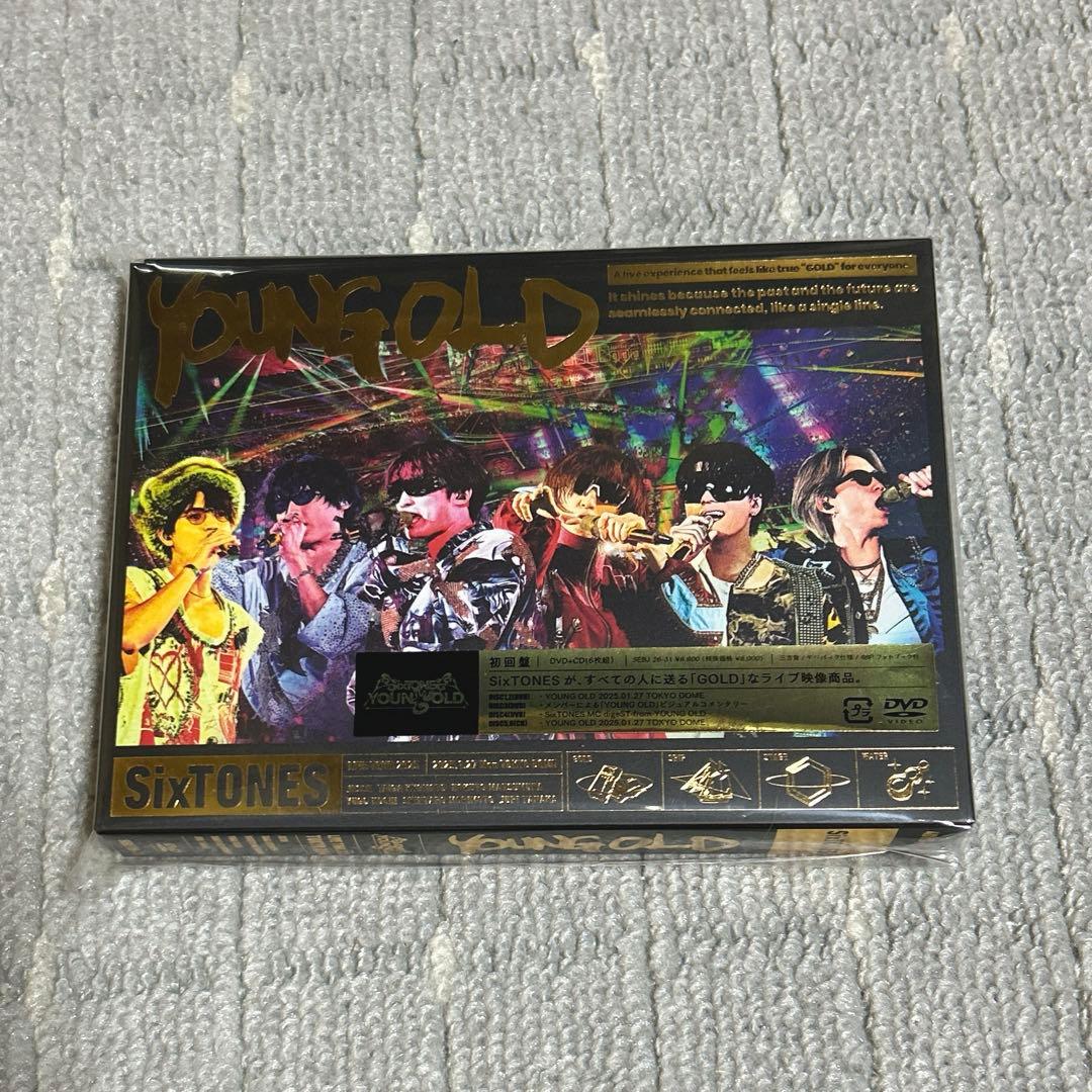 新品未開封】SixTONES YOUNG OLD 初回盤 DVD - メルカリ