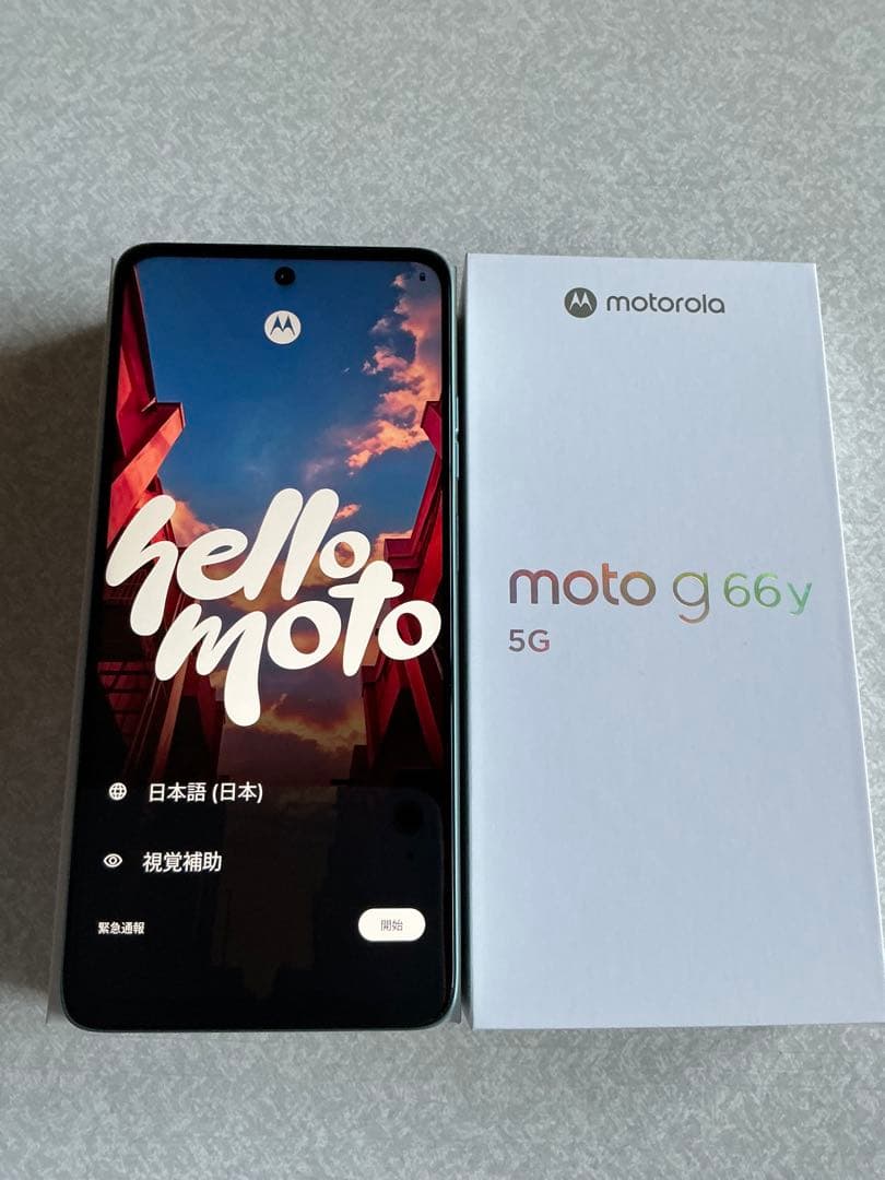moto g 66y 5G グレーミスト - メルカリ