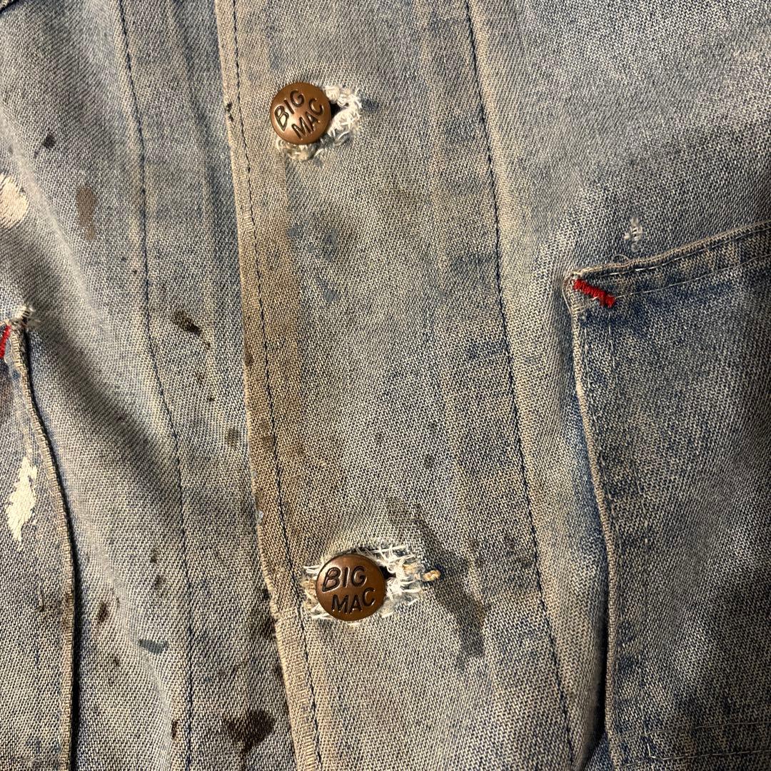 JC Penney BIG MAC 70s 襤褸 カバーオール フェード 古着
