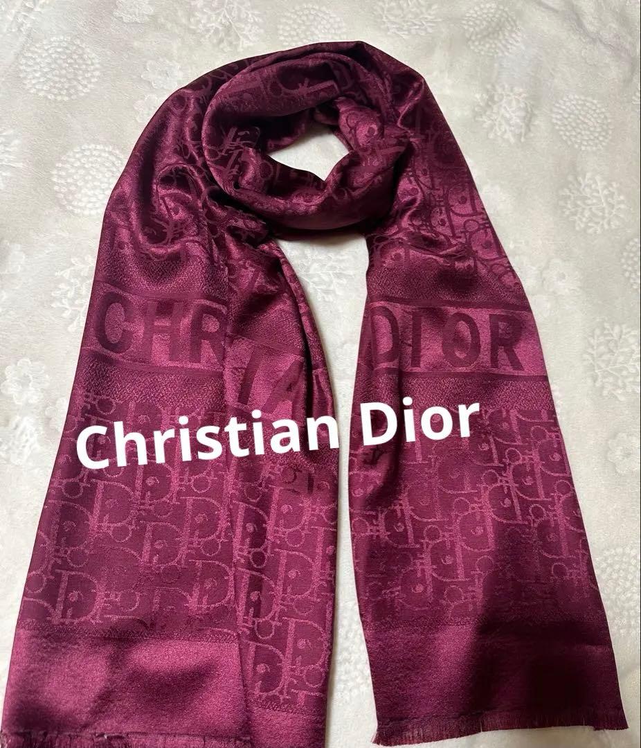 Christian Dior カシミヤ&シルクストール マフラー | Mua sắm tại