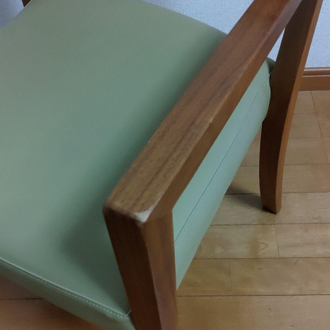 《本日のみ》肘掛け椅子　カリモク　ダイニングチェア　ウォールナット