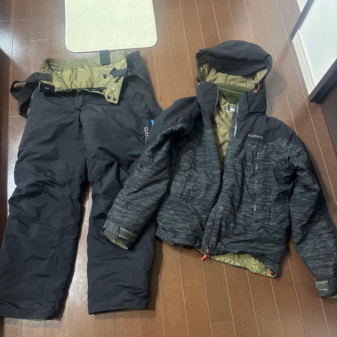 シマノ ドライシールド 防寒上下 - メルカリ