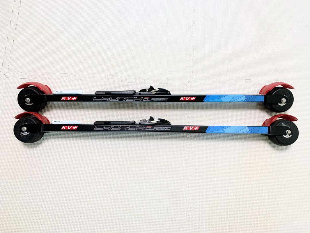 【美品】ローラースキー KV＋ クラシカル　NNN ビンディング付① NNN-ビス止めタイプ クラシカル】ローラースキー用／ロッテフェラー