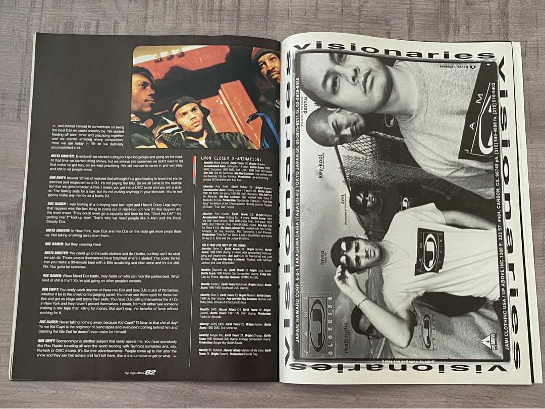 DJ Premier Gangstarr RAP PAGES HIPHOP - メルカリ