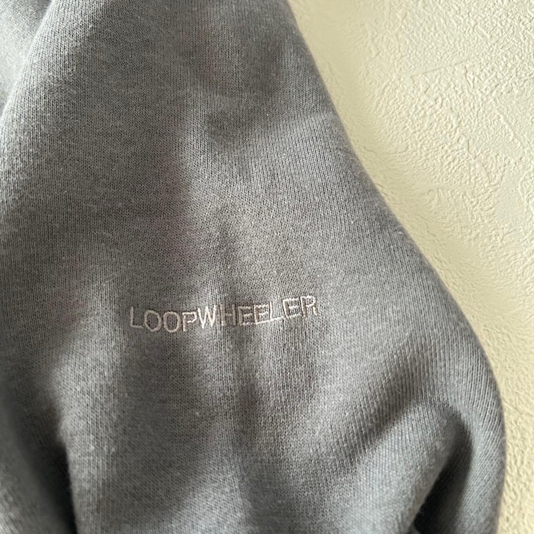 LOOPWHEELER ループウィラー クルーネックスウェット グレー L