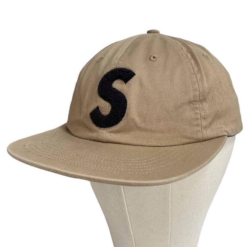 帽子 4499 Supreme Chenille S Logo 6-Panel Tan Supreme 2-Tone S Logo 6-Panel Hat Tan SS24 OS | eBay