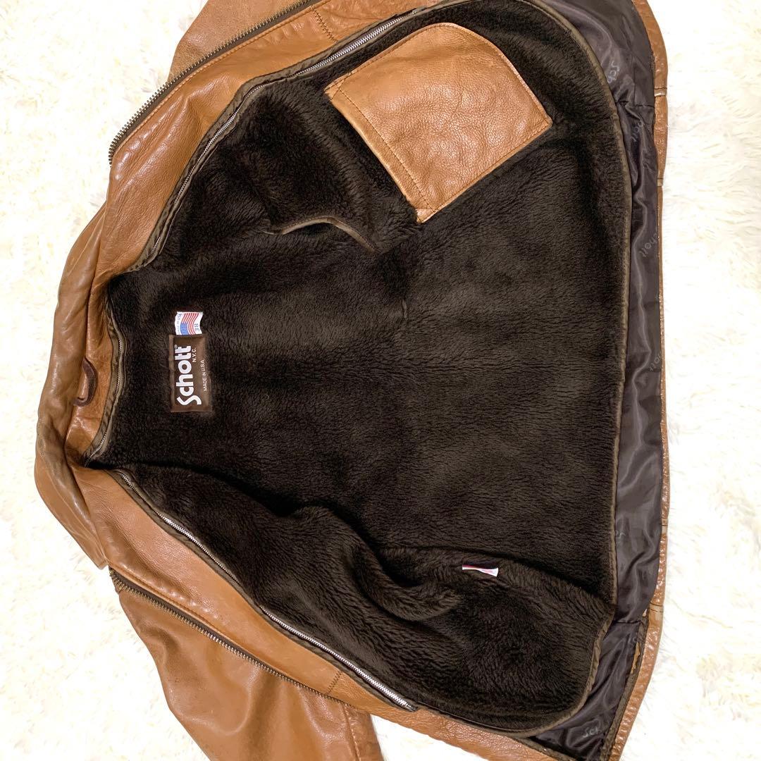 ライナー付・size38⭐︎】Schott トラッカージャケット AT101 - メルカリ