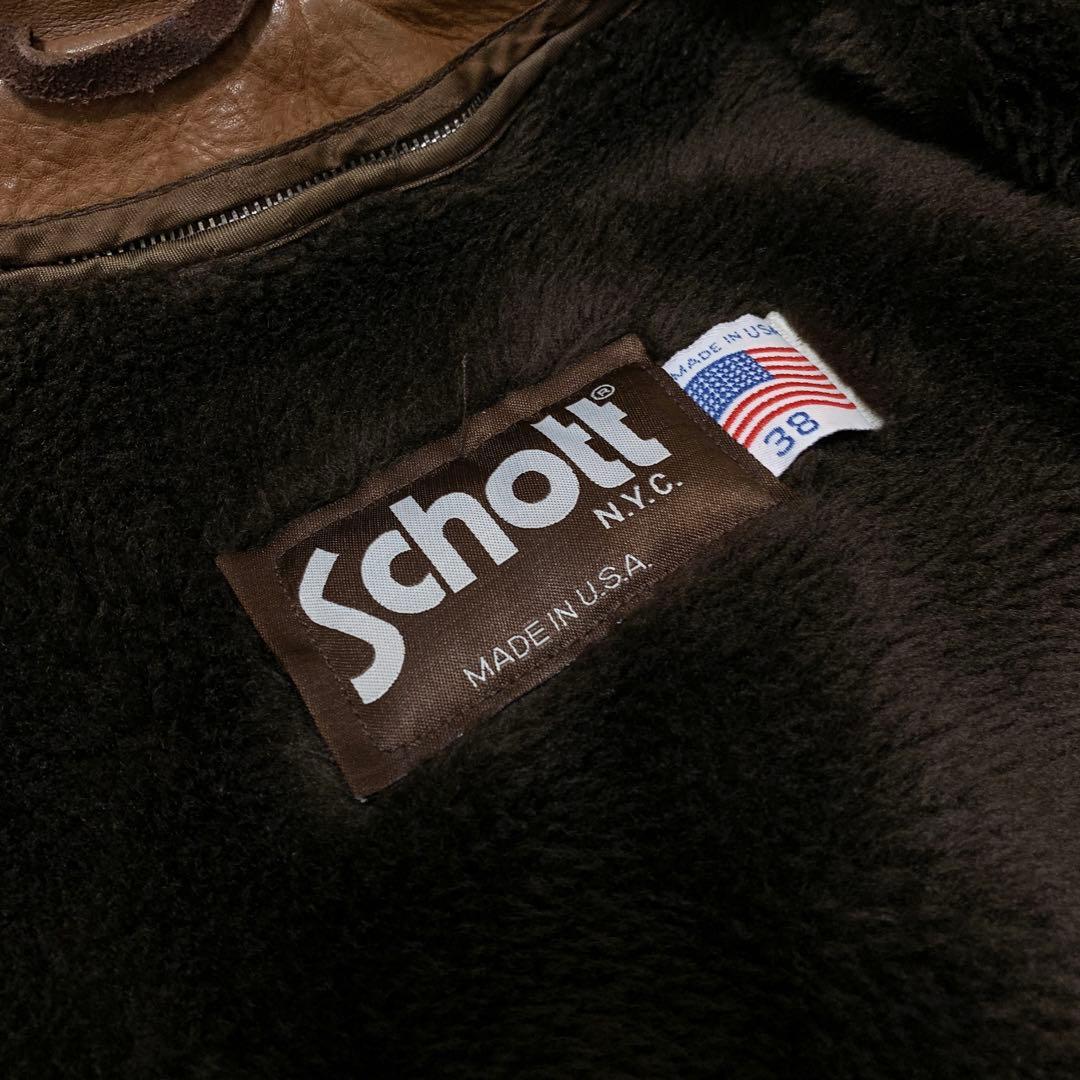 ライナー付・size38⭐︎】Schott トラッカージャケット AT101 - メルカリ