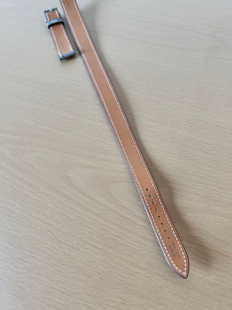 エルメス　替えベルト 《Hウォッチ》 PM 25 mm ドゥブルトゥール