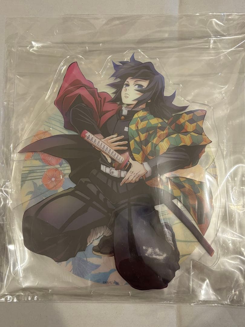 本日限定」鬼滅の刃 冨岡義勇 ティザービジュアル ビッグアクリル