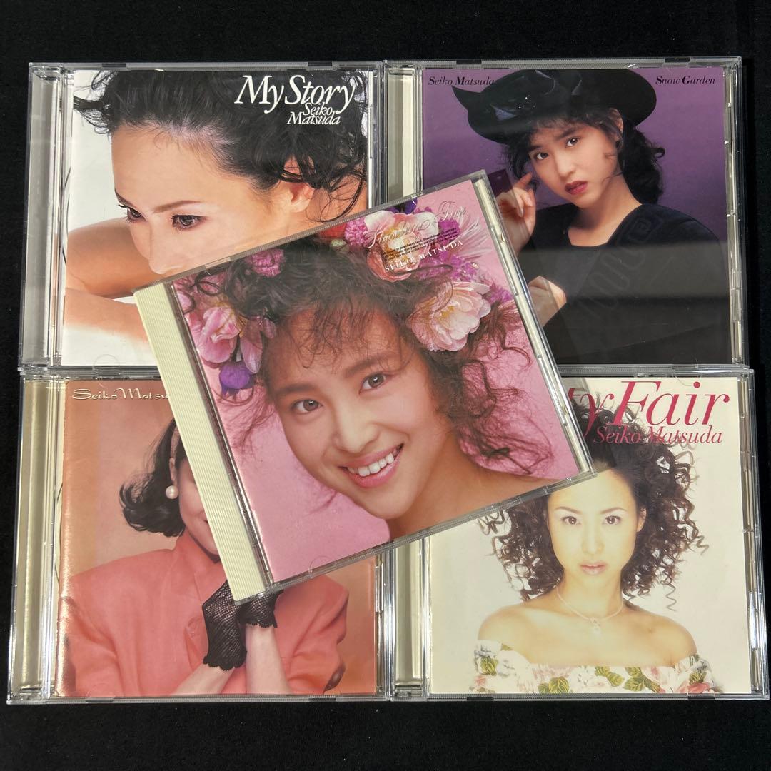 松田聖子／アルバム CD 5枚セット まとめ売り アイドル 80年代 90年代