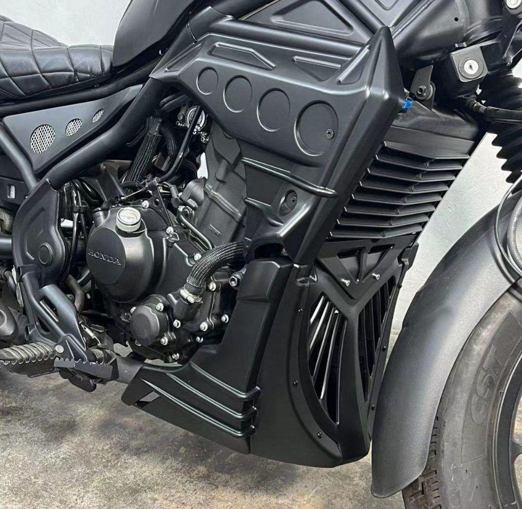 レブル 250 エンジンカウル アンダー カウル ラジエター カバー 3点