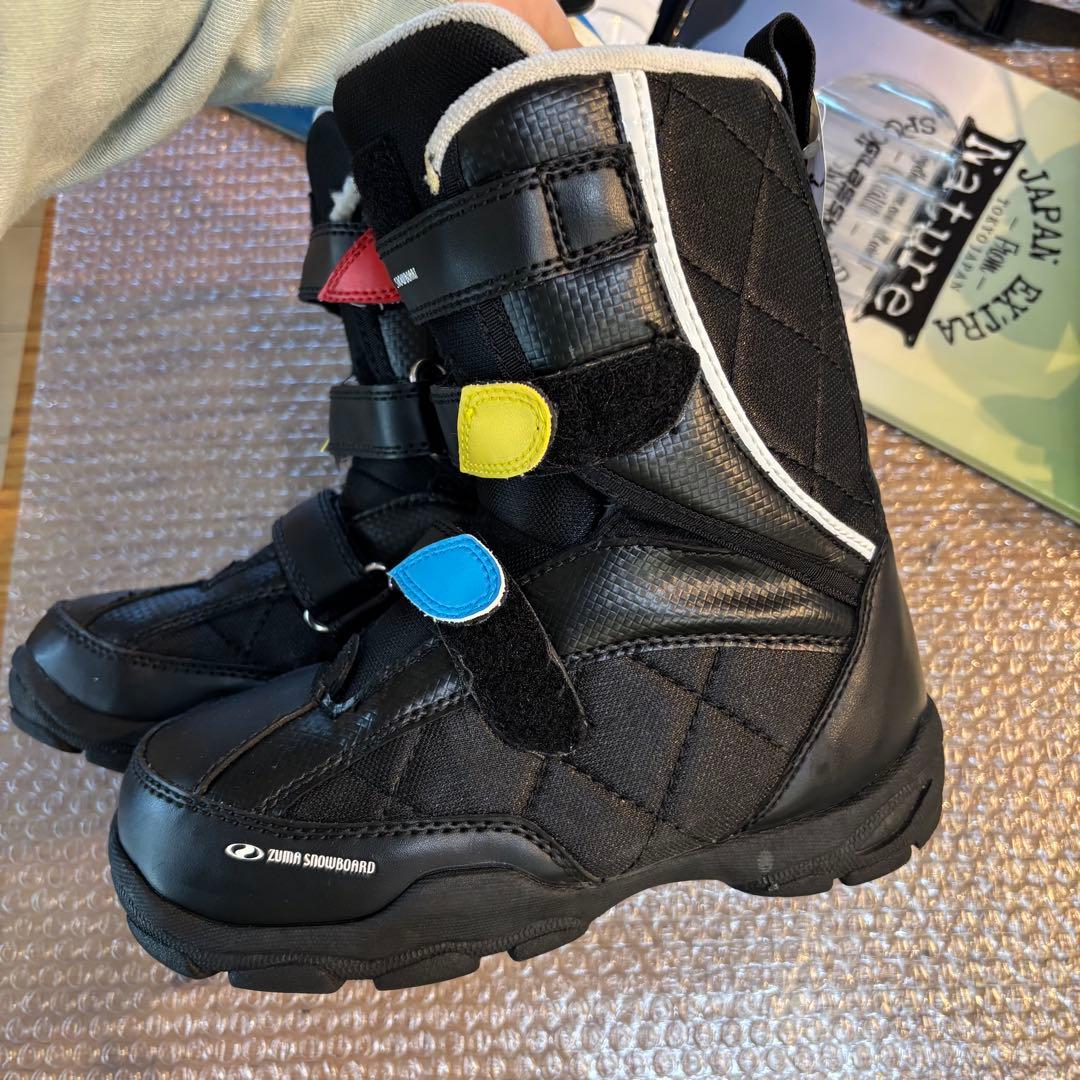 キッズ 子供 スノーボード ブーツ付 K2 118cm Spoon 23cm - メルカリ