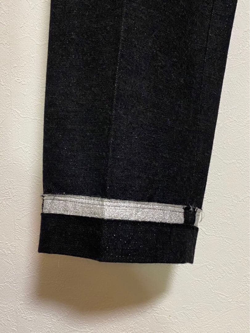 【田中オム】\"グリッター\"ジャケット&パンツ　セットアップ　AD2002