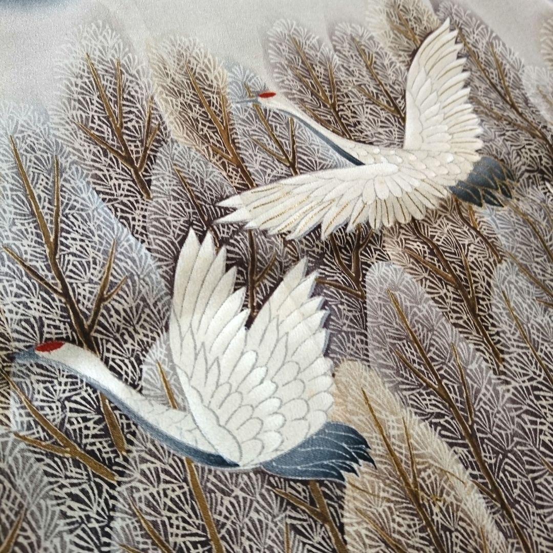 1574☆正絹 黒留袖 着物 5枚セット おまとめ リメイク素材 - メルカリ