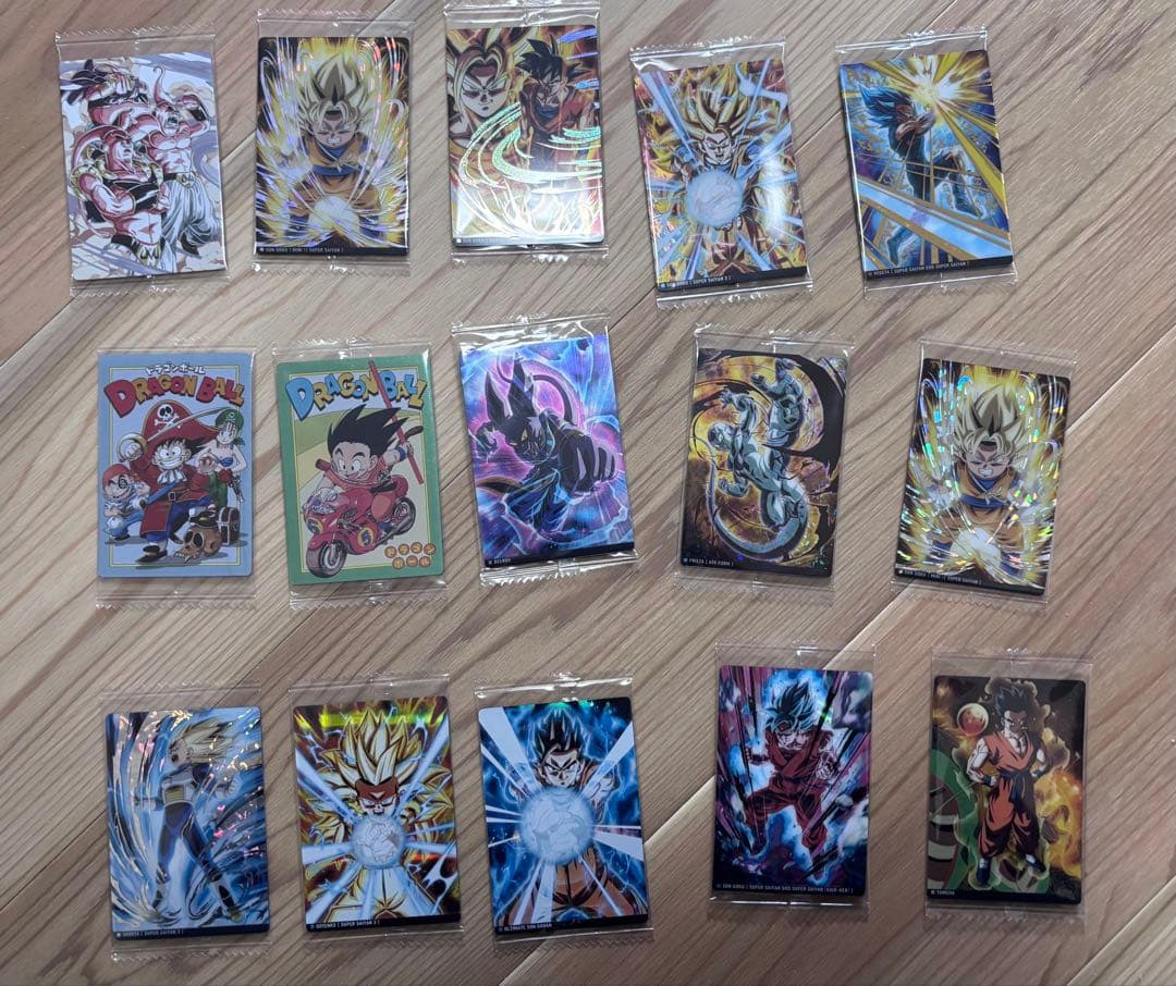 ドラゴンボール ウエハースカード 15枚セット - メルカリ