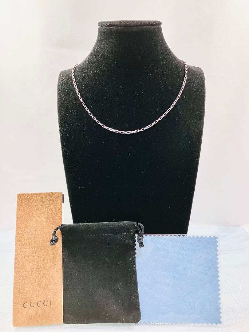 超美品】GUCCI ベネチア チェーン ネックレス 男女兼用 SV925 - メルカリ