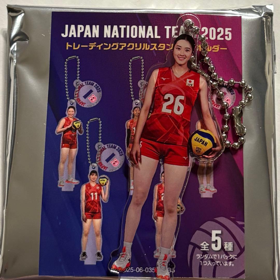 ネーションズリーグ 2025 佐藤淑乃 アクリルスタンドキーホルダー