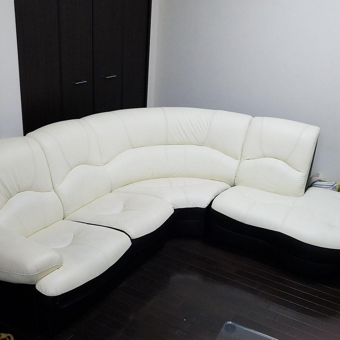 専用です^ ^白×黒　ツートンカラーソファー 楽天市場】バイカラー（ソファ｜ソファ・ソファベッド）：インテリア