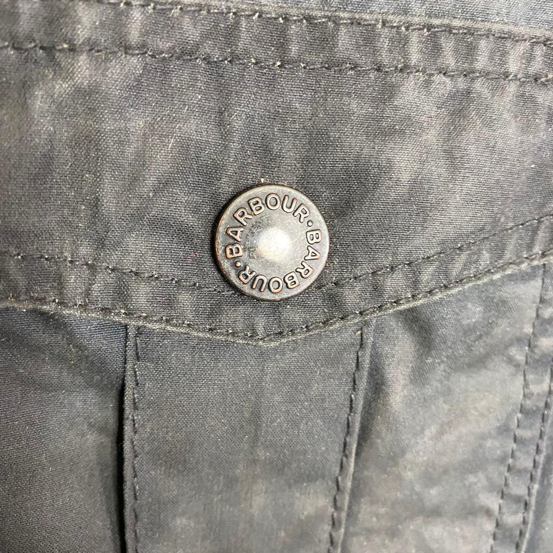 雪*福様 バブアー☆オイルドジャケット 古着 希少 状態良好 3ワラント