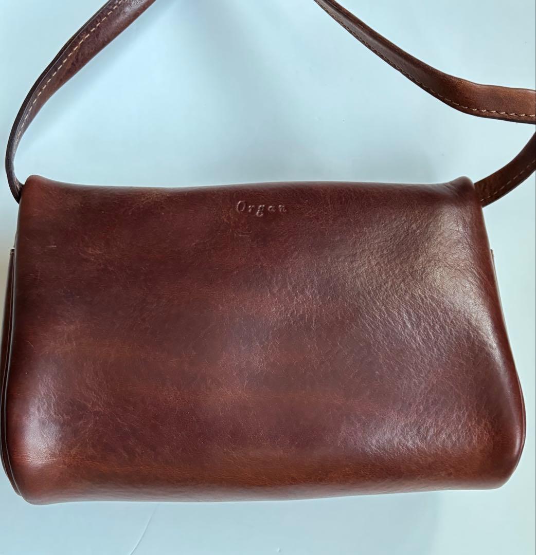 HERZ ヘルツ Organ ボディーバッグ アンバー ブラウン レザー - メルカリ