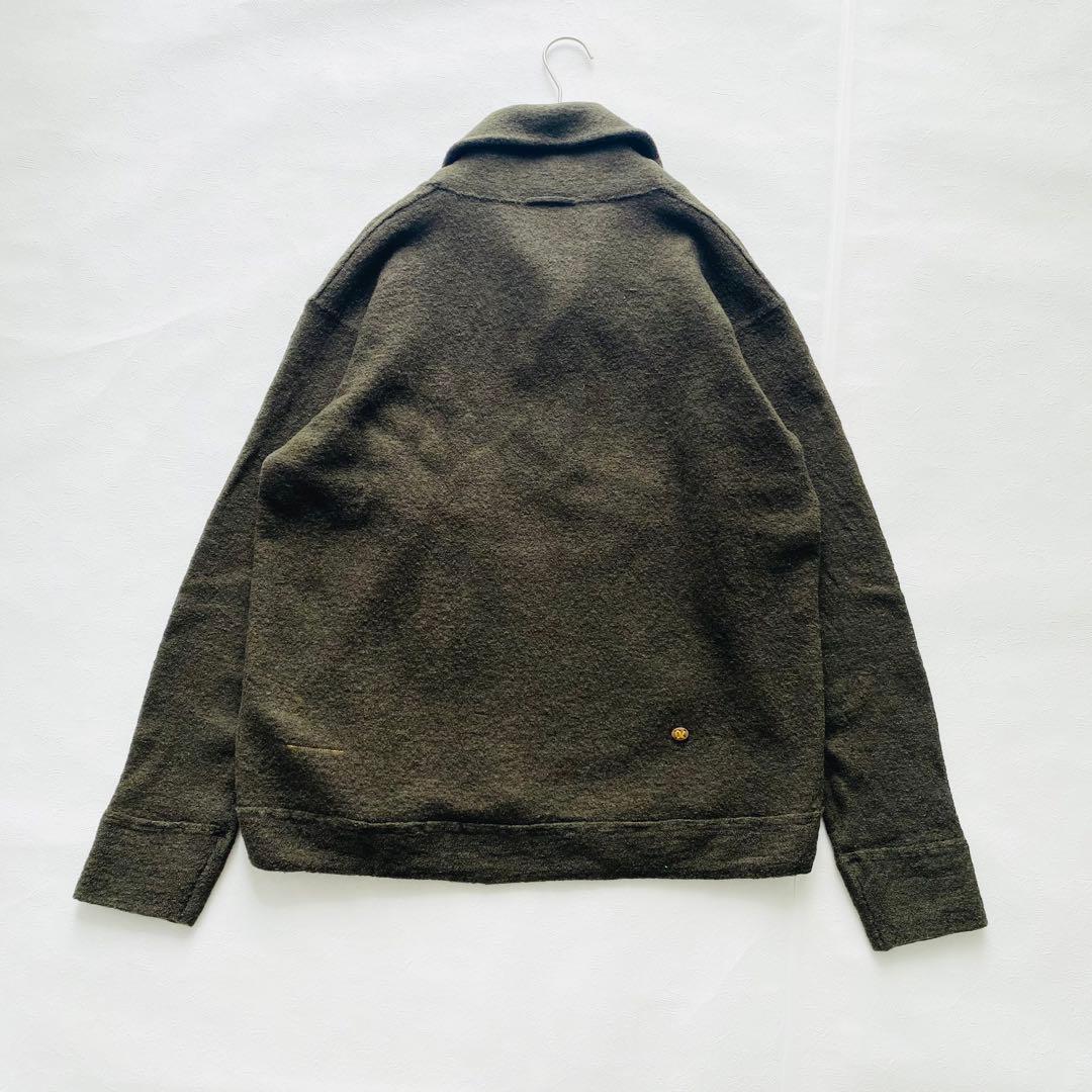 2559A【美品】45R アルル縮絨の908ショールプル 近年モデル