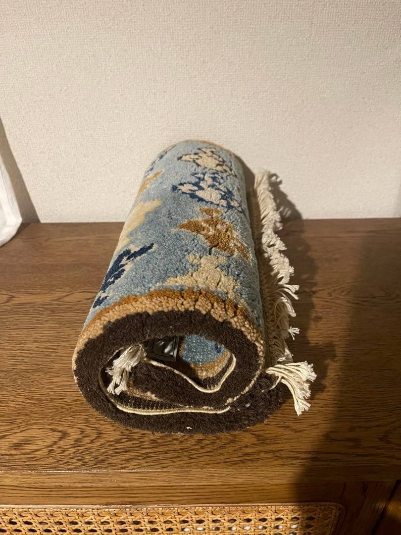 【美品】　MUNI CARPETS チェアラグ