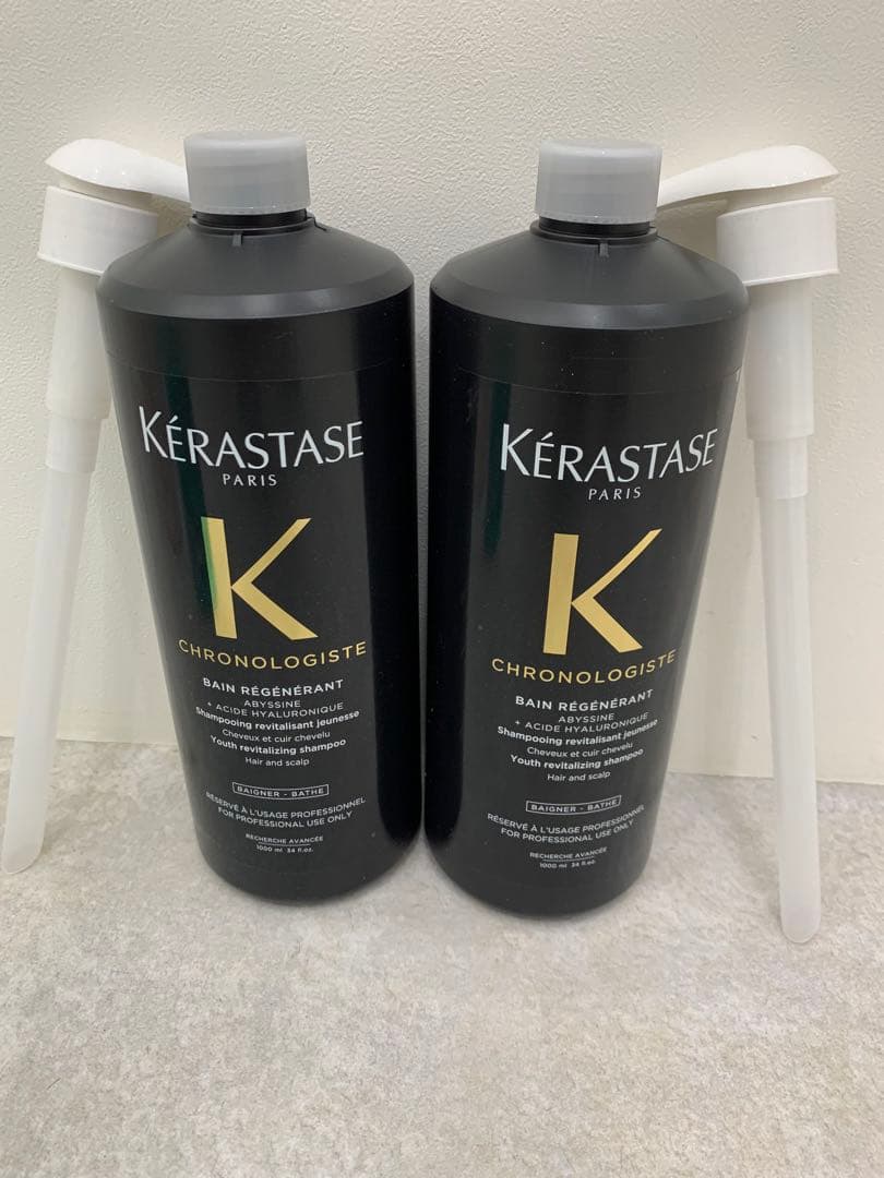 正規品】バンクロノロジストR 1000ml×2シャンプーノズル付き - メルカリ