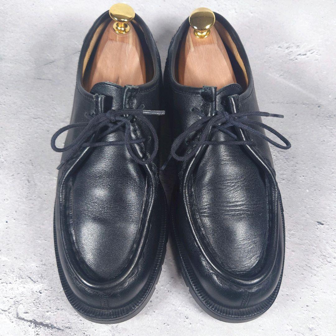 極美品 クレマン KLEMAN パドレ【25.5】チロリアンシューズ ブラック