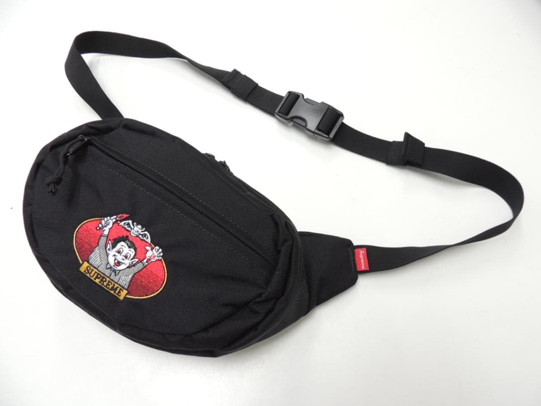 バッグ 21SS Supreme Vampire Boy Waist Bag Black