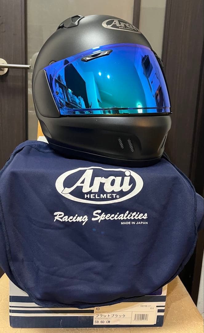Arai XD フラットブラック 59-60cm ブルーミラーシールド付き 51c+ilLIArL._SS200_.jpg