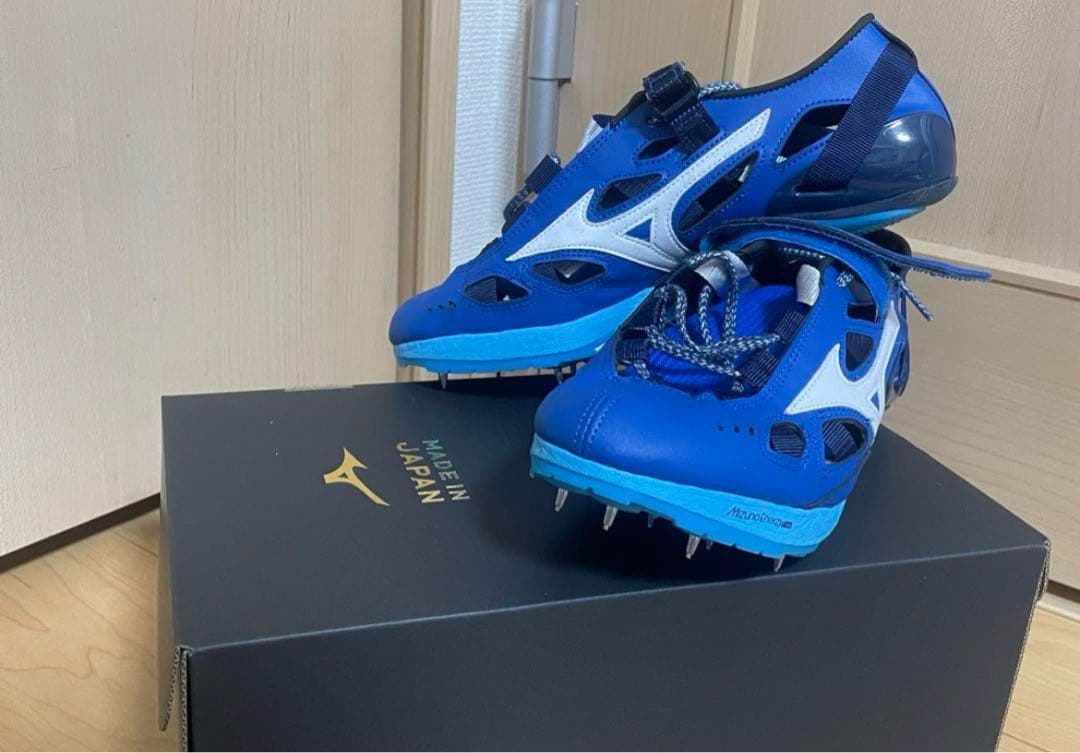 Mizuno Chrono INX Neo スパイクシューズ 青 日本製 - メルカリ