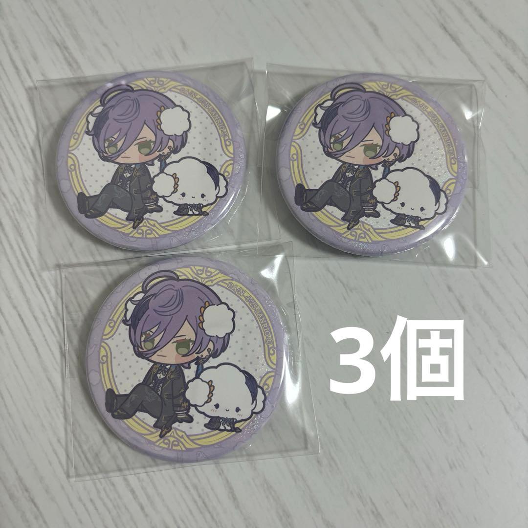 3SKM×サンリオキャラクターズ ランダムホログラム缶バッチ 榊ネス