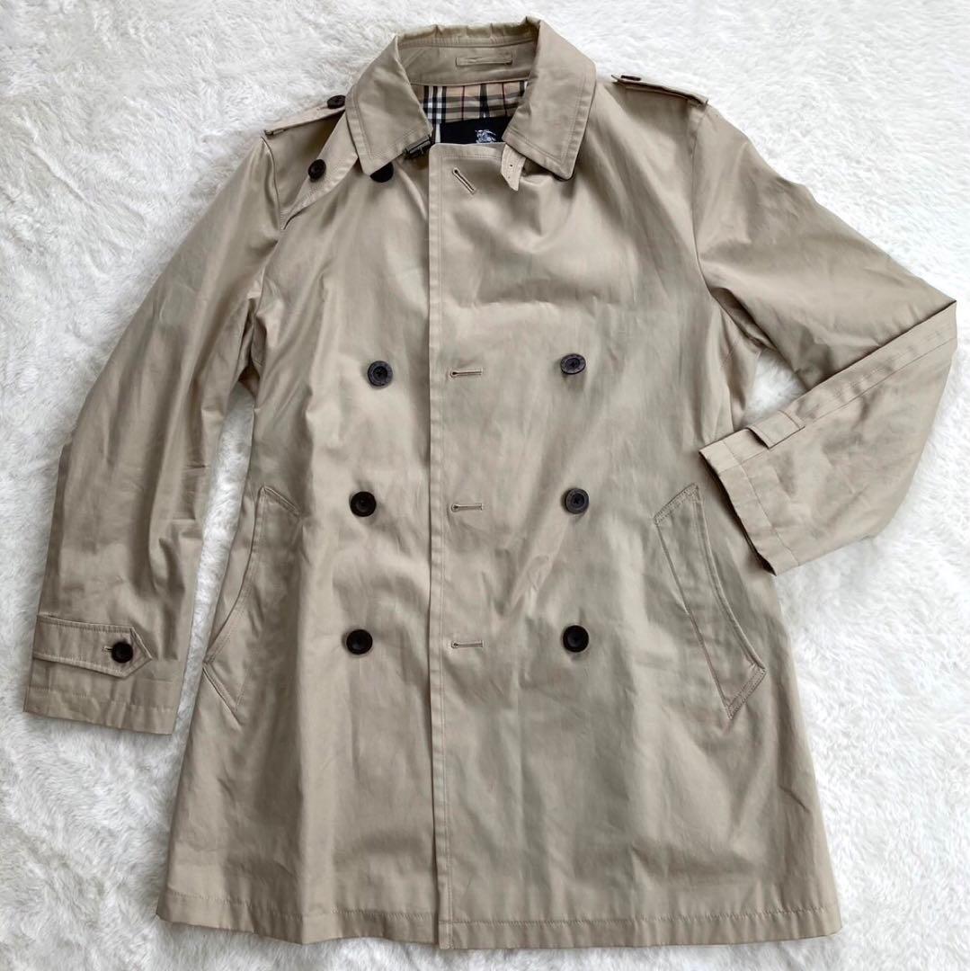 バーバリー　ノバチェックブラックレーベル　トレンチコート　ベージュ BURBERRY BLACK LABEL バーバリーブラックレーベル BMA43-512-44 裏地