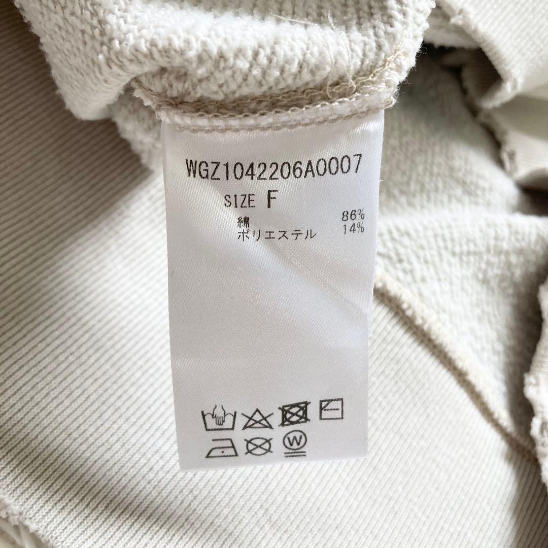 未使用級✨ウィムガゼット ヴィンテージ加工裏毛プルオーバー 2024