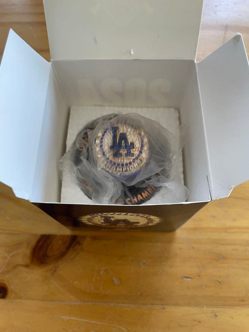 ロサンゼルス・ドジャース 2024年ワールドチャンピオンレプリカリング