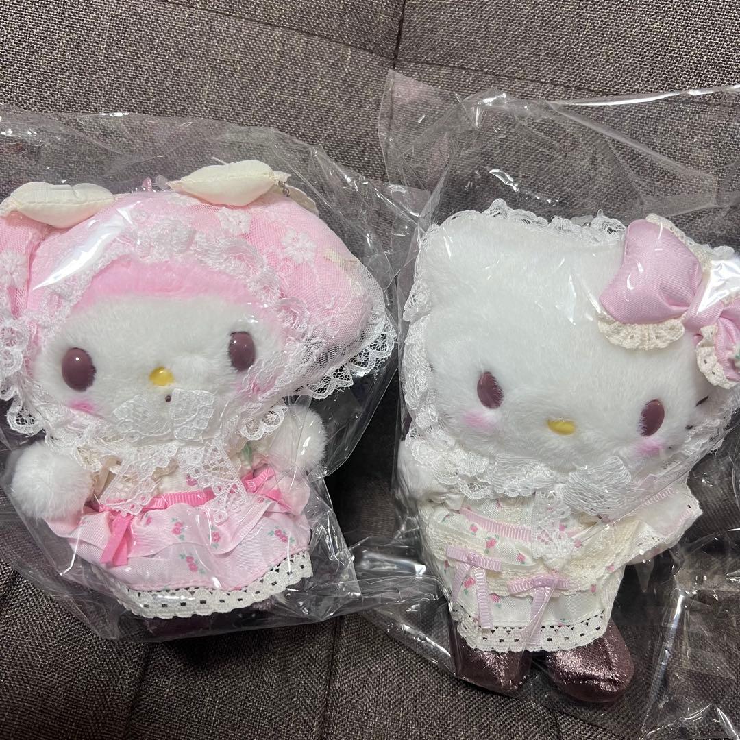 ハローキティ マイメロディ マスコットホルダー フォレストレース